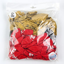 Воздушные шары латексные 12"«С Днём Рождения», 100 шт.