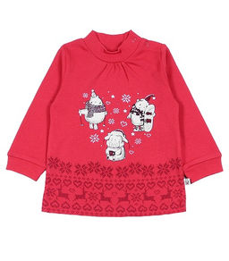 CRB wear/CWN 61956 Водолазка ясельная, красный/Ex.Cherubino  фото 2