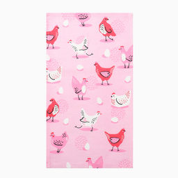 Набор кух. полотенец Доляна Счастливой пасхи 2 шт, 28х46 см, рогожка, 100% хл, 160г/м2  фото 15