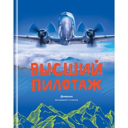 Дневник тв. об., 1-4 кл. "Высший пилотаж" (Д5т48_лг 11397, BG) глянцевая ламинация