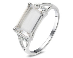 Кольцо, горный хрусталь, Теона