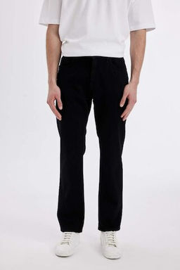 Джинсовые брюки Sergio Regular Fit Normal Mold с нормальной талией и зауженными штанинами