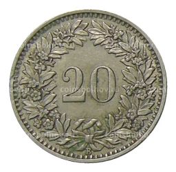 20 раппенов 1944 года Швейцария