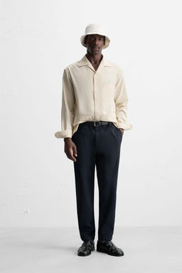 TWILL CHINO TROUSERS