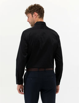 Siyah Regular Fit Uzun Kollu Klasik G_mlek - Pierre cardin фото 5