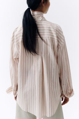 Camisa oversize en mezcla de lyocell - H&m фото 4