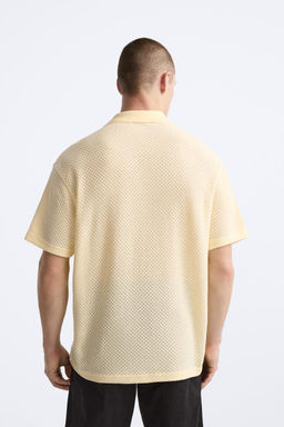TEXTURED POLO SHIRT - Zara фото 19