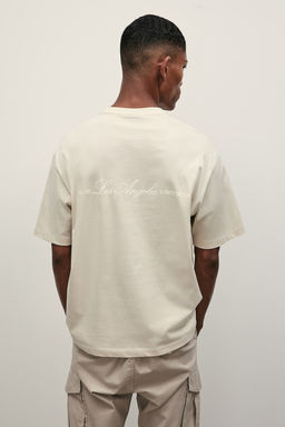 Camiseta con motivo estampado Loose Fit - H&m фото 4