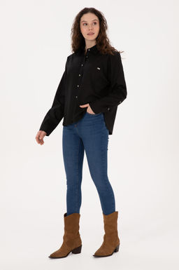 Kad_n Siyah Uzun Kollu G_mlek - U.s. polo assn фото 4