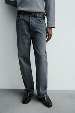 STRAIGHT ANKLE FIT JEANS - Zara фото 5