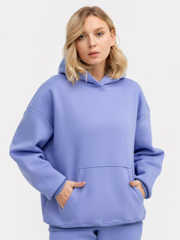 Комплект женский (худи, брюки) в фиолетовом цвете - Mark formelle фото 3