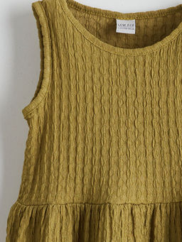 Bisiklet Yaka K?z ?ocuk Elbise