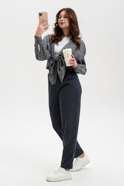 Брюки Натали микровельвет в ассортименте фото 41