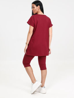 IV-CAPRIZ Эпюр - костюм бордовый