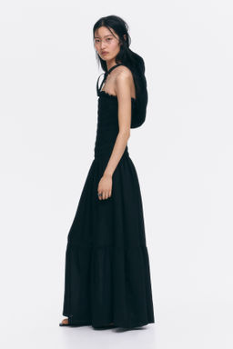Vestido bandeau con cuerpo nido de abeja - H&m фото 8