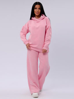 Костюм "Винтаж" розовый, футер начес