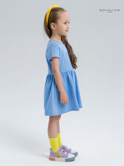 Платье Лето голубой сердце LE - Sovalina фото 15