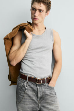 TANK TOP WITH BINDING LIMITED EDITION - Zara фото 5