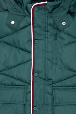 Темно-зеленое пальто для мальчика Неожиданная скидка в корзине - U.s. polo assn фото 3