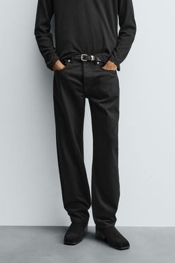 JEANS STRAIGHT FIT / Negro - Zara фото 2
