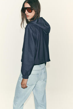 HOODED BOMBER JACKET - Zara фото 3