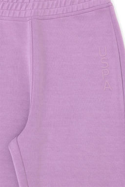 Сиреневые спортивные штаны для девочек - U.s. polo assn фото 4