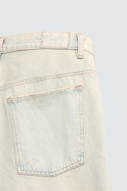 BERMUDA DENIM BAGGY FIT / Azul claro - Zara фото 10