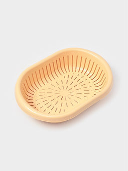 Хлебница, 30×21×13 см, пластик, бежевая