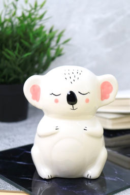 Копилка керамическая Calm koala, white (13 см)