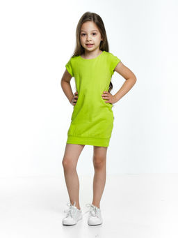 Платье для девочки UD 0633 крем-розовый - Mini maxi фото 11