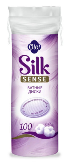OLA!ватные диски (100шт) SILK SENSE
