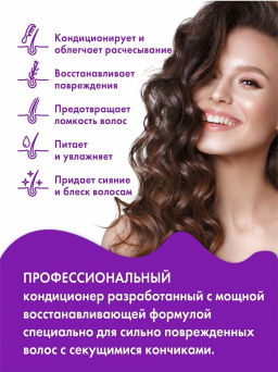 Concept Fusion Кондиционер д/восст.волос Detox Balance 400мл
