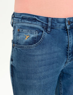 Синие зауженные джинсы - Cacharel фото 4