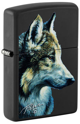 Зажигалка ZIPPO Линда Пикен Волк | Linda Picken 48598