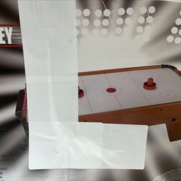 Уценка Настольная игра Аэрохоккей. Великолепный матч, работает от батареек, 2 игрока