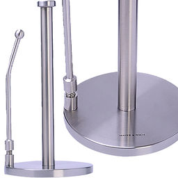 40564 Подставка для бумажных полотенец 17х34см нерж/ст/железо MB (х12)