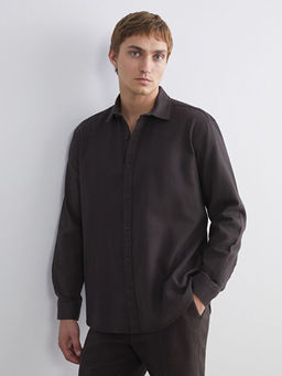 Regular Fit Uzun Kollu Arm?rl? Erkek G?mlek