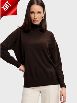 Водолазка F122-1507 d.brown