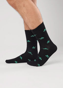 (CLE) К6575Л носки муж. 23Ф (ЧЗ)