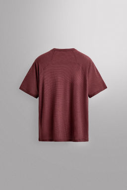 CAMISETA JACQUARD RAYAS CON LANA / Rosa palo - Zara фото 2