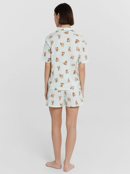 КОМПЛЕКТ ЖЕНСКИЙ (РУБАШКА, ШОРТЫ)