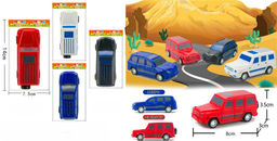 Цена за 2 шт. Инерц. "Fenming" 8*3,5см "Lexus LX-570 / Gelandewagen G65" (399-363) 6 цв. в ассорт., в пакете