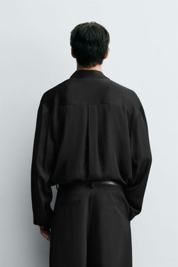 SATIN POLO SHIRT - Zara фото 3