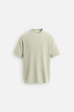 PURL KNIT T-SHIRT - Zara фото 6
