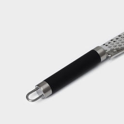 Тёрка для сыра Доляна Venus, 35.5×8 см, с ручкой, цвет чёрный