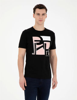 Siyah Slim Fit Ti__rt - Pierre cardin фото 3
