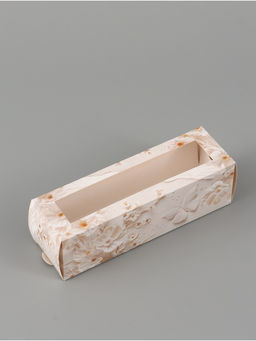 Цена за 5 шт. Коробка подарочная с окном «С любовью», 18×5.5×5.5 см, самосборная