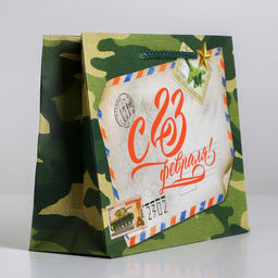 Пакет ламинированный горизонтальный Письмо защитнику, MS 23 18 8 см - Доступные радости фото 2