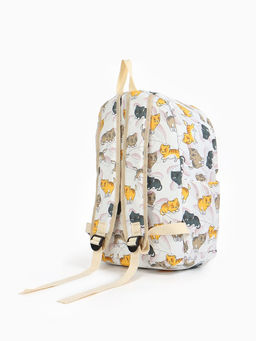 Набор: рюкзак школьный и пенал, с карманами, с принтом, размер 29?12?41 см, розовый