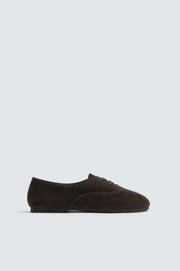 VIBRAM® SOLE LEATHER SHOES AARON LEVINE X ZARA